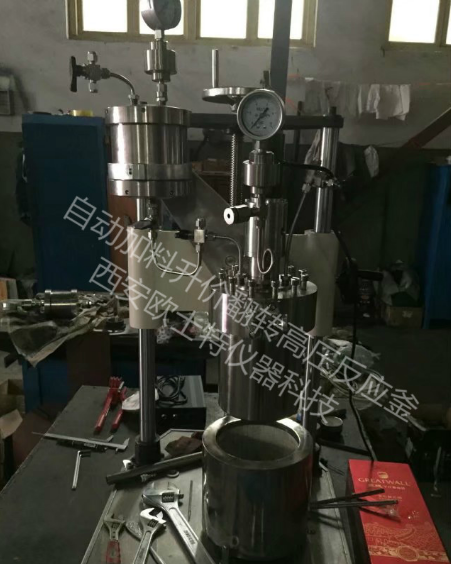 升降翻轉高壓反應釜(圖1)